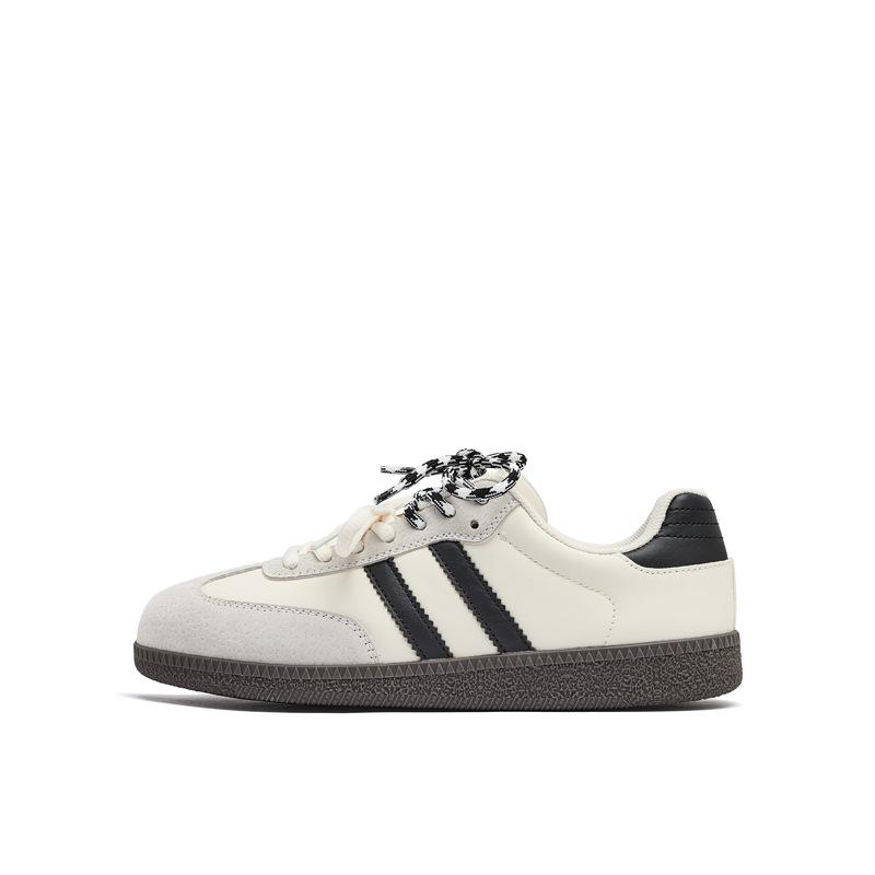 Augustus Dengde training shoes women's spring 2025 new flat-soled Forrest Gump white shoes retro sports and leisure board shoes