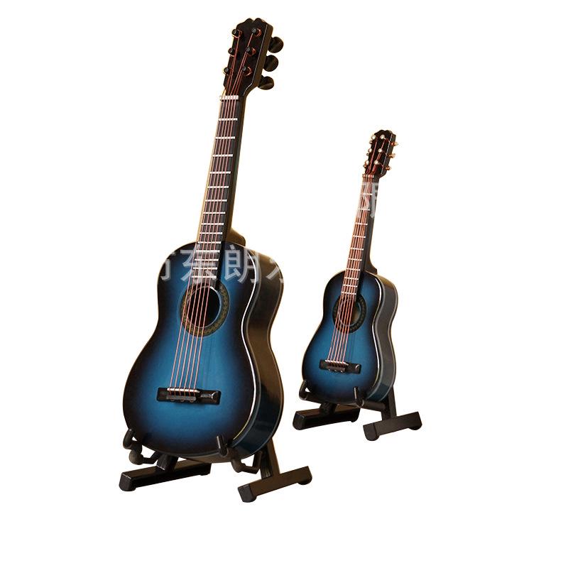 Mini Cutaway Classical Guitar Figurine - Folk Doll Instrument for Birthdays, Graduations, or Christmas Gifts for Adults