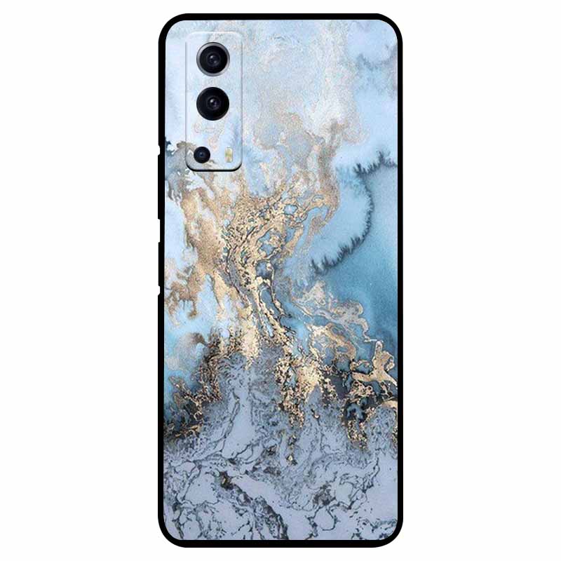 For vivo Y72 5G Case Shockproof Soft silicone TPU Back Cover For vivo Y52 5G Phone Cases for vivoY72 Y 72 52 5G Case Cute Capa