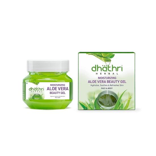 

Гель алоэ вера Dhathri с розой и мятой для лица 350 г