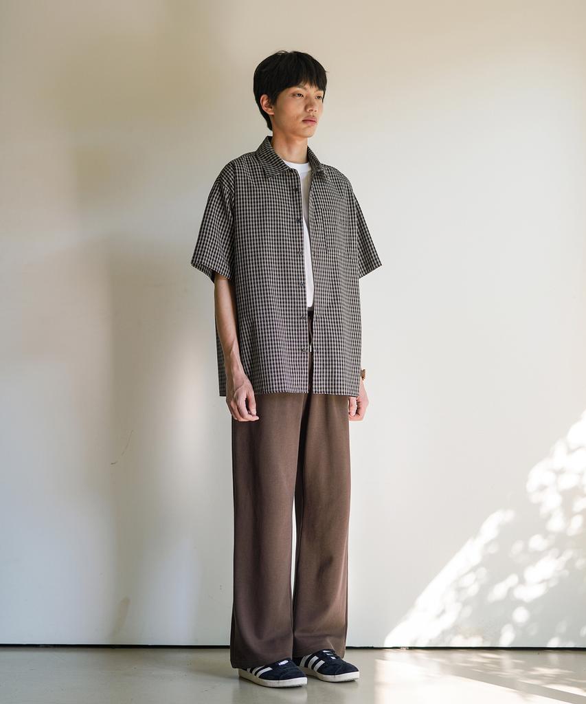 JEMUT Airy Flare Sweatpants Brown Julp2626