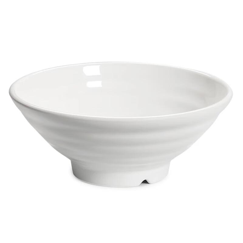 Jijun A5 Melamine Noodle Bowl - White (10-Pack)