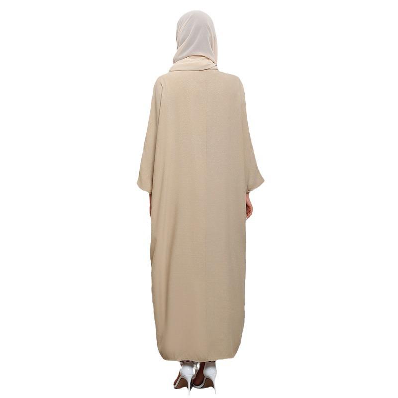 Elegant European & American Solid Color Cardigan Three-Piece Set for Middle East 