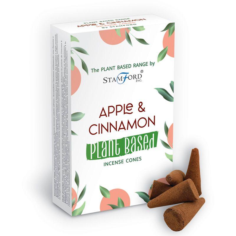 Incense Cones Plant Based Apple Cinnamon 12 Cones