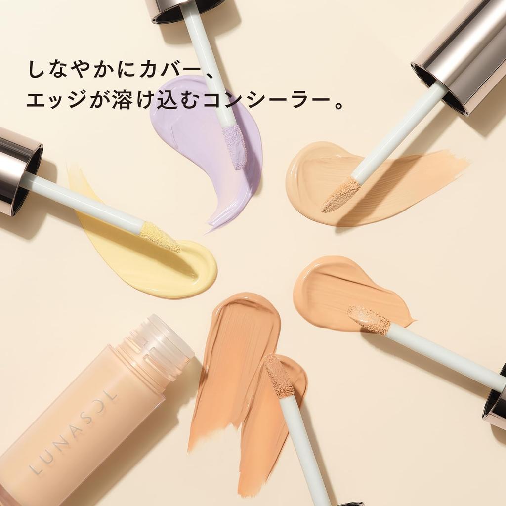 LUNASOL Seamless Correcting Liquid 01 Vanilla Light [Concealer] Beige,