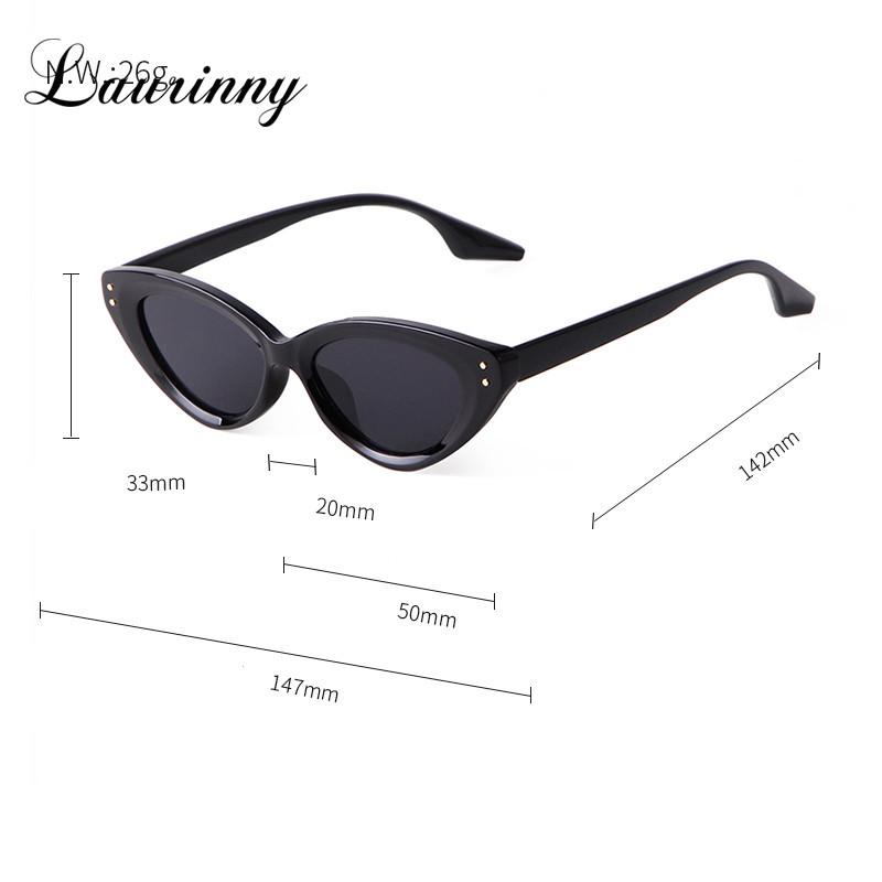 New Fashion Cat Eye Sunglasses Female Retro Shades Colorful Rivet Street Shooting Eyeglasses Uv400 Sun Glasses For Women