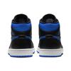 Air Jordan 1 Mid Black Hyper Royal Men Sneakers Blue Royal-Blue White 554724-068