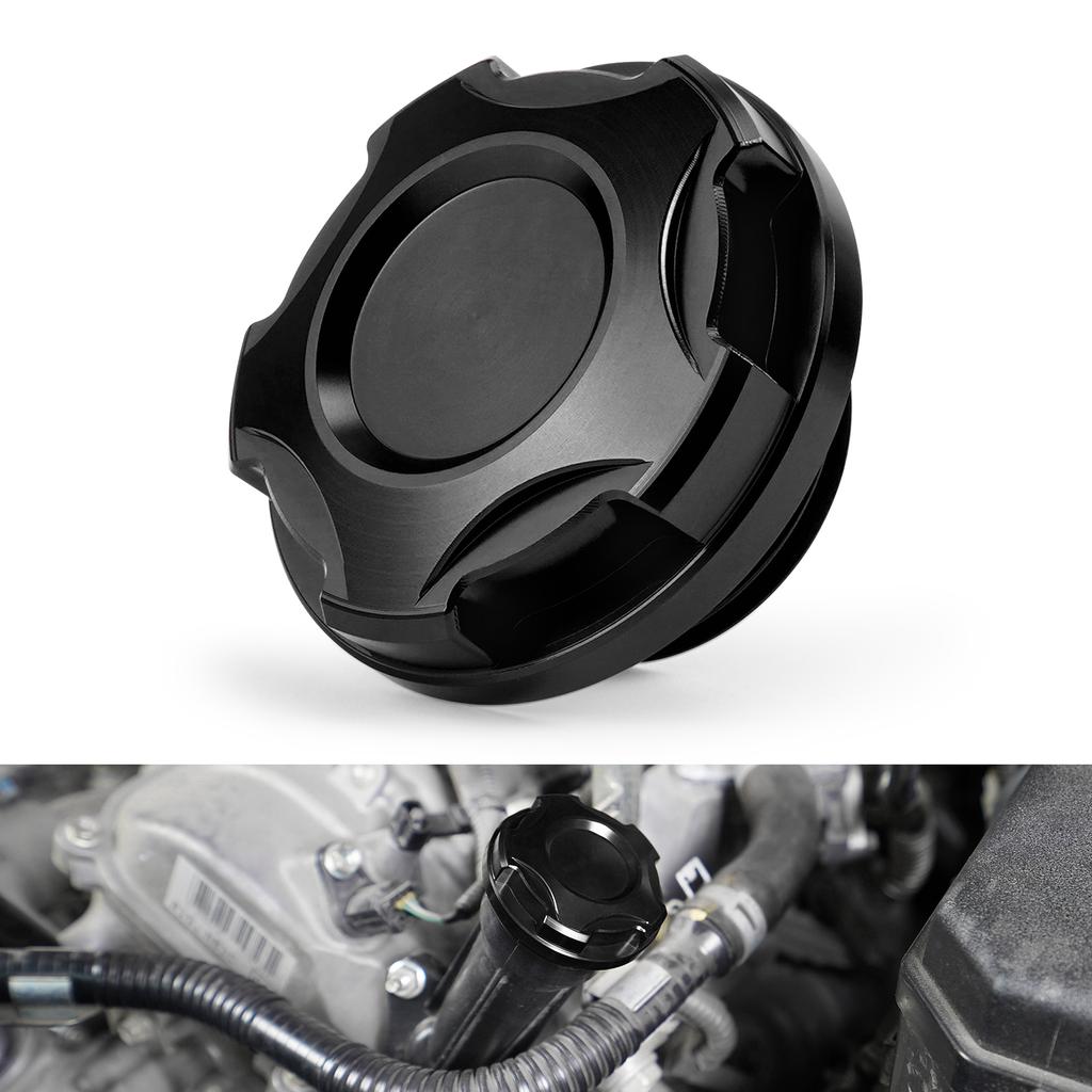 (US stock) Aluminium Oil Filler Cap for Toyota FJ Cruiser/Tundra/4Runner, Replace for 12180-31020, Car Accessories