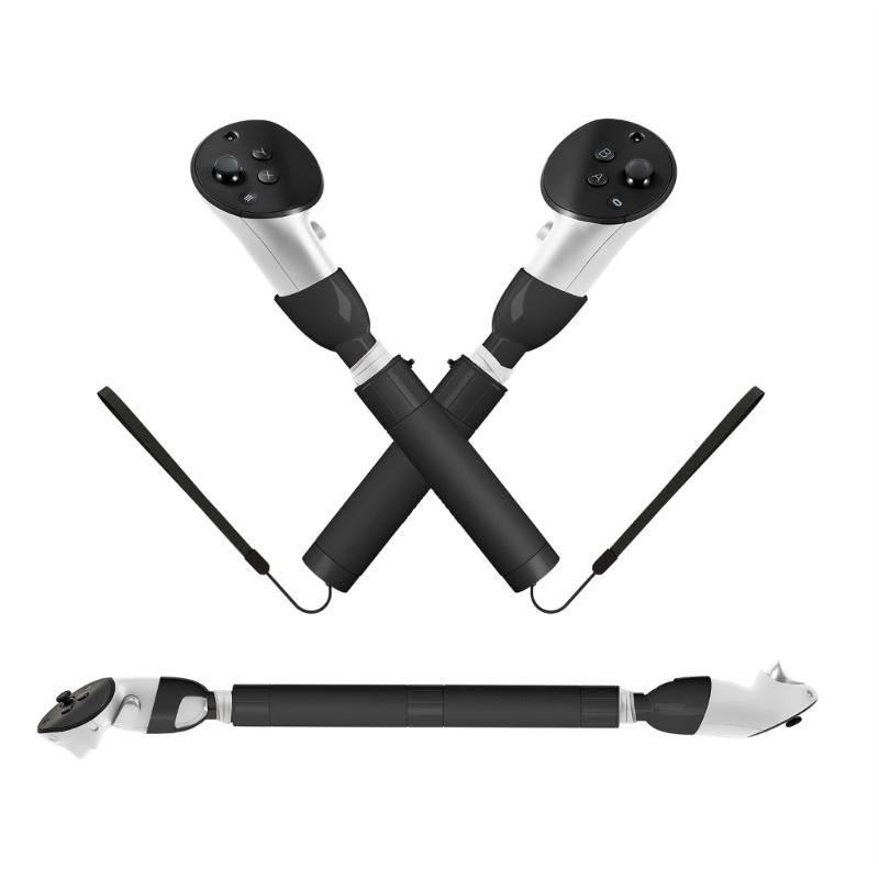 Handle Attachments for Meta Quest 3 VR Controller Accessories, VR Gorilla Tag Long Arms Beat Saber Extension Grips