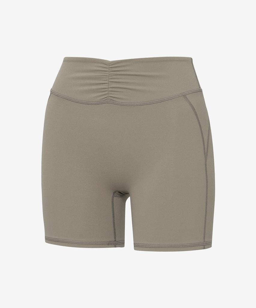 GRANDE LINE Compression Shirred 3.5-Length Short Leggings