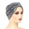 Headwear Hijab Hat Ramadan Muslim Muslim Sequin Hijab Scarf Elegant Turban Cap  Women