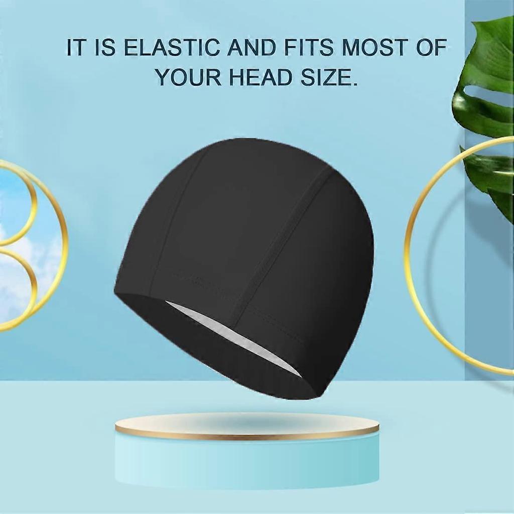 Dww-Adult Swimming Pool Swim Cap, Unisex Swimming Cap for Men and Women