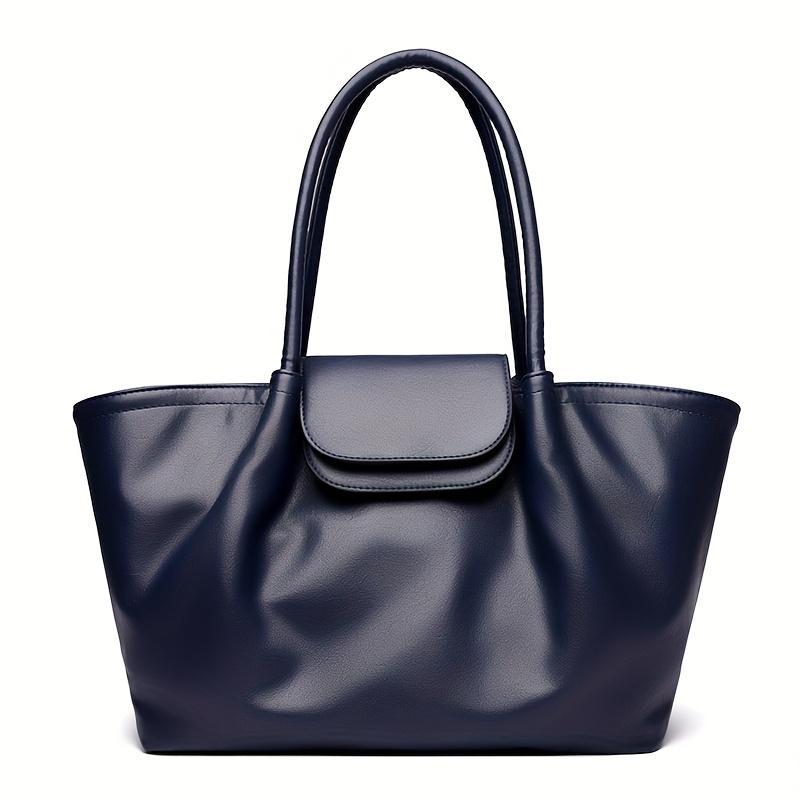 Sac cabas en cuir chic pour femmes Sac à main spacieux à bandoulière Grande capacité Sac à main élégant
