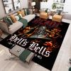 3D Rock Band AC/DC Printed Carpet Yoga Mat Non-slip Carpet Kitchen Mat Room Decor Carpets for Living Room Area Rug Birthday Gift
