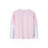 Nike Casual Sports Suit Comfortable Soft Simple Elegant Kids Suit Cherry-Blossom-Pink N32432267GS-005