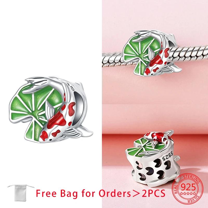 Anniversary Charms Copper Hearts Flower Beads Fit Bracelet Necklace Accessories Bead Jewelry Making Fine Jewelry Gift