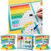Magnetisches Bildungs-Bruchbuch mit Wasserstift für Kinder zum Lernen und für Matheübungen