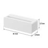 Yamazaki Magnet Toothpaste Tube Holder White W8.1 X D2.9 X H2.7cm Mist Floating Storage, Efficient Use, Toothpaste Dispenser 10279