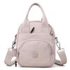 Small Square Bag Women's Travel Shoulder Bag Solid Color Crossbody Bag Water-Repellent Nylon Bag