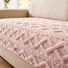 Winter Plush Sofa Cushion Set - Modern Anti-Slip Thickened Cover