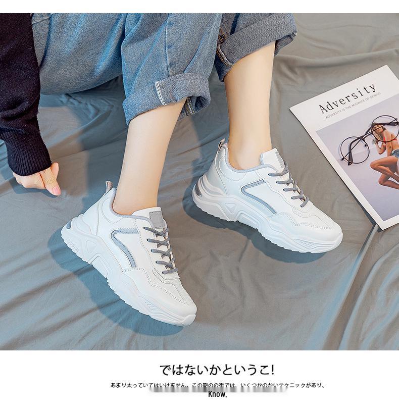 Women's Versatile Dad Sneakers 2025: New Thick-Soled Casual Running Shoes for Spring/Summer
