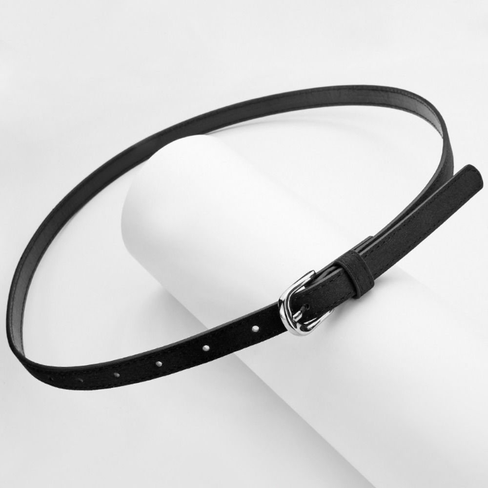 Casual Business Waist Belt Pin buckle Waistband Fashion Suede Leather Belt  For Women