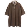 Short Sleeve Polo Shirt XL Brown Men's Used
