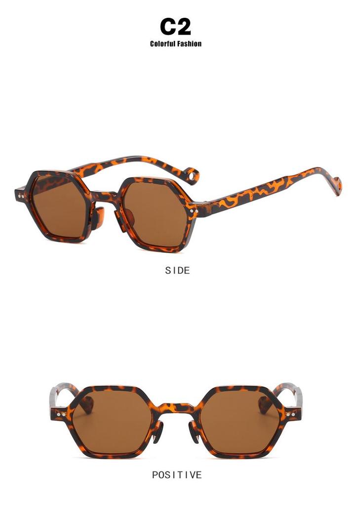 Kedun 2023 Irregular Polygon Sunglasses: European & American INS Fashion Trend