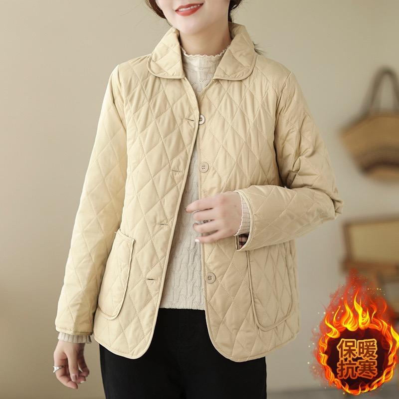 Bavlněná teplá zimní dámská krátká bunda