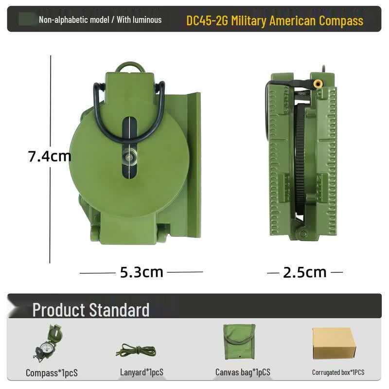 Abay Outdoor Multifunctional Compass