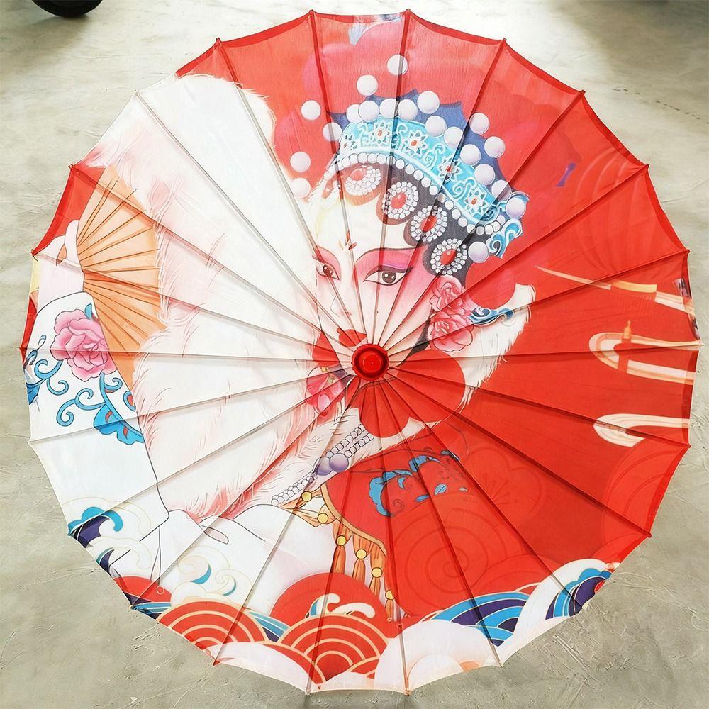 10 Colors Oiled Paper Umbrella 82cm Costumes Photography Umbrella  Dance Performance