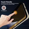 Privacy Tempered Glass Screen Protectors with Easy Install Kit for Xiaomi Mi Poco C71 Anti-scratch Anti-spy Shatterproof Films