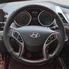 Hand-Stitched Non-Slip Durable Suede Car Steering Wheel Cover For Hyundai Elantra Avante I30 2012-2016