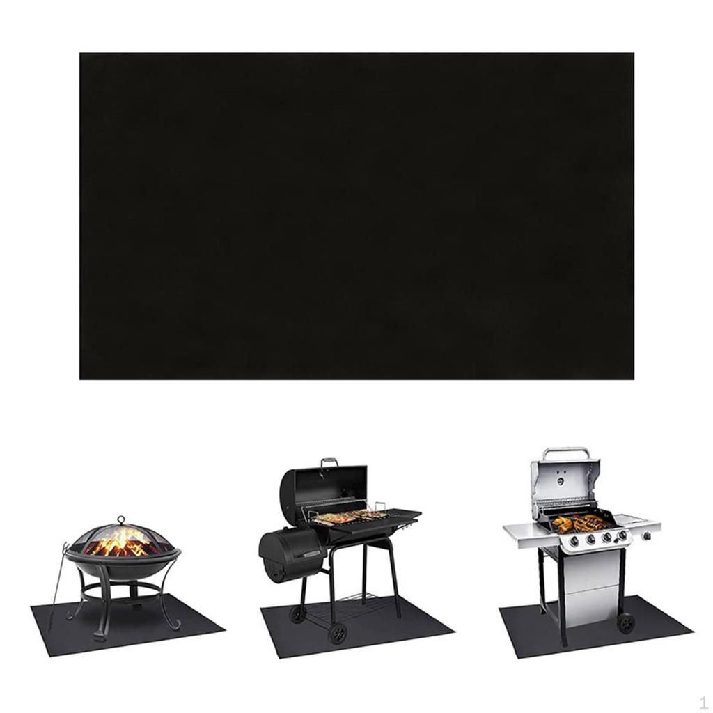 Fire Pit Mat Resistant Pad for Outdoors under Grill