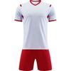 Football Uniform Set Men'S Adult Training Uniform Children Sports Short Sleeve Jersey Middle School Student Competition Jersey Quick Dry 6324