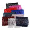 Couche de base sans bretelles en dentelle à col en V avec faux col