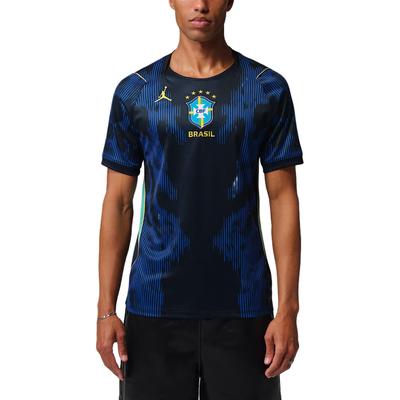 Nike Brasile 26 Stadio Trasferta Vecchio Reale/Nero Uomo Top Blu IU1072-417