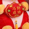 Horse Plush Doll Year of the Horse Plush Toy 2026 Success Pony Doll Traditional PP Cotton Stuffed Animal Festive Gift for All Ages