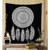 Large Golden Ombre Mandala Wall Tapestry Traditional Indian Hippie Room Decoration Oriental Artist Indian Bedroom Hanging