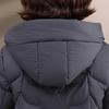Xuezhongfei Women's Embroidered Hooded Winter Down Jacket