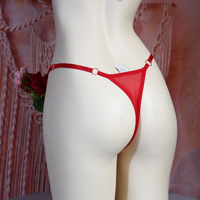 Hidden Gaff Panties Crossdresser Transgender Large Size Waist Adjustable Thong Lace Embroidery Lingerie Large Size G-String