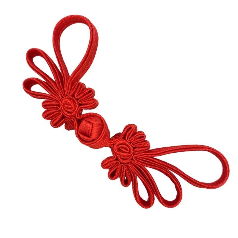 Chinese Suit Flower Cheongsam Buttons Knot Fastener Closures DIY Buckle
