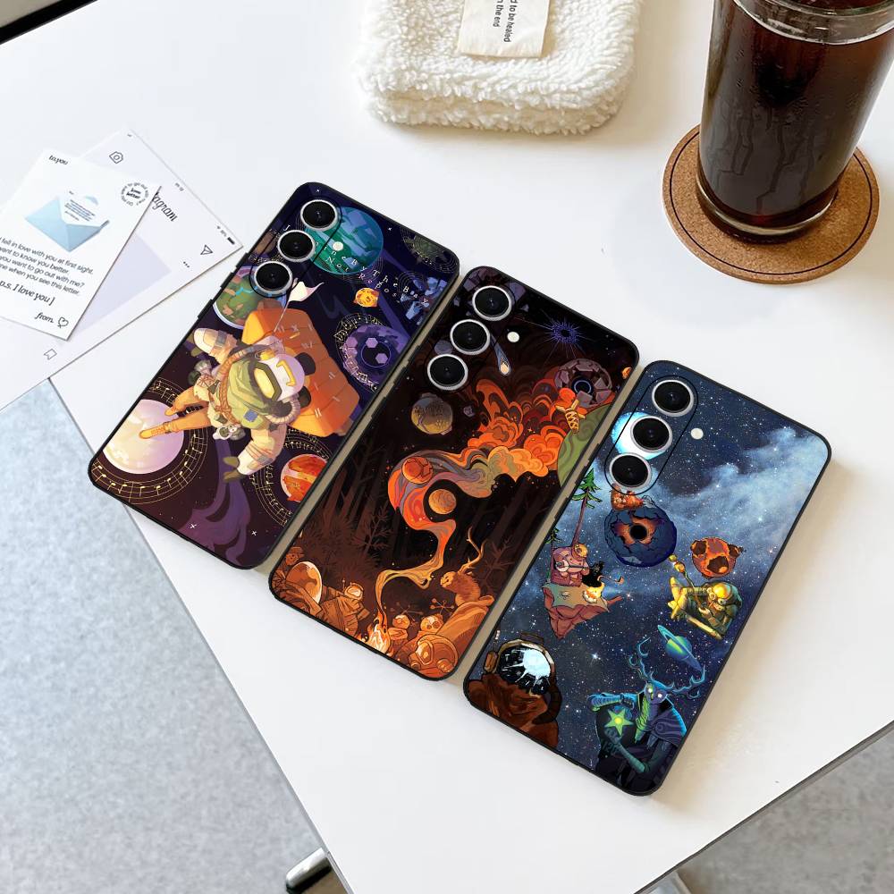 Outer Wilds Game Phone Case For Samsung S 24 fe 25 Ultra plus 20 lite 21 30 22 23 24 22 Ultra 5G Fundas
