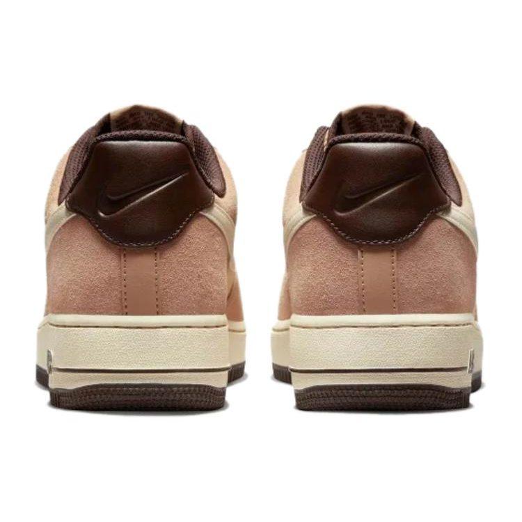 Nike Air Force 1 Low Top Skateboard Shoes Men's Beige Brown FB8878-200