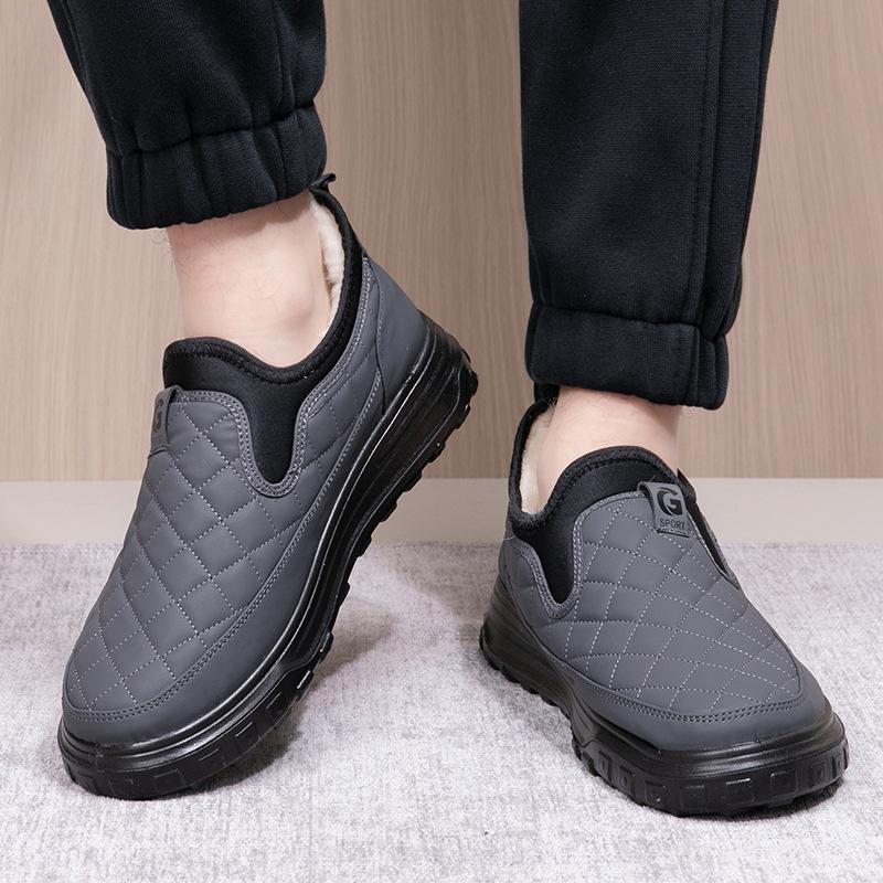 Snow Boots Are Paired with Soft-soled Waterproof, Anti-slip, Wear-resistant and Warm Shoes