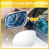 for Volkswagen Tiguan 2007-2016 for Volkswagen Sharan 2010-2022 Car Rearview Driver Left Side Heated Mirror Glass Replacement W/Backing Plate