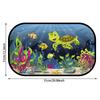 2Pcs Cartoon Car SunShade PVC Side Window Adsorption SunShade Cover Rear Side Auto Window Sunvisor Mesh For Children Adults