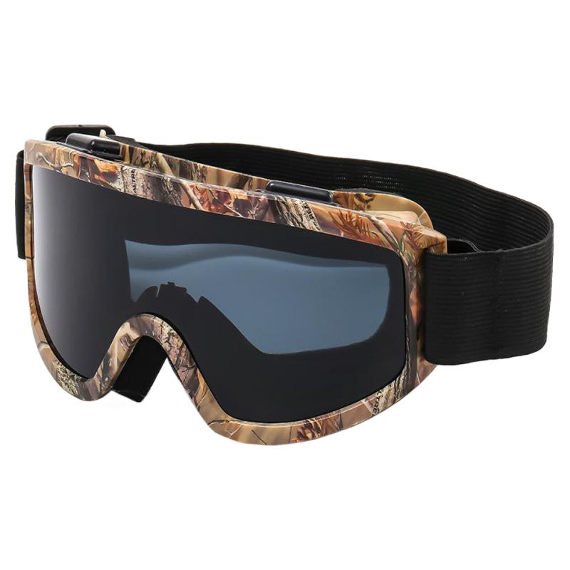 Large Frame Ski Goggle with Colorful Lens Anti-Collision Anti-Glare Motorcycle Goggle Outdoor Sport Snow Snowboard Skiing Goggle