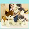Adorable Husky Plush Toy Soft Stuffed Animal Doll Perfect Birthday Gift For Kids