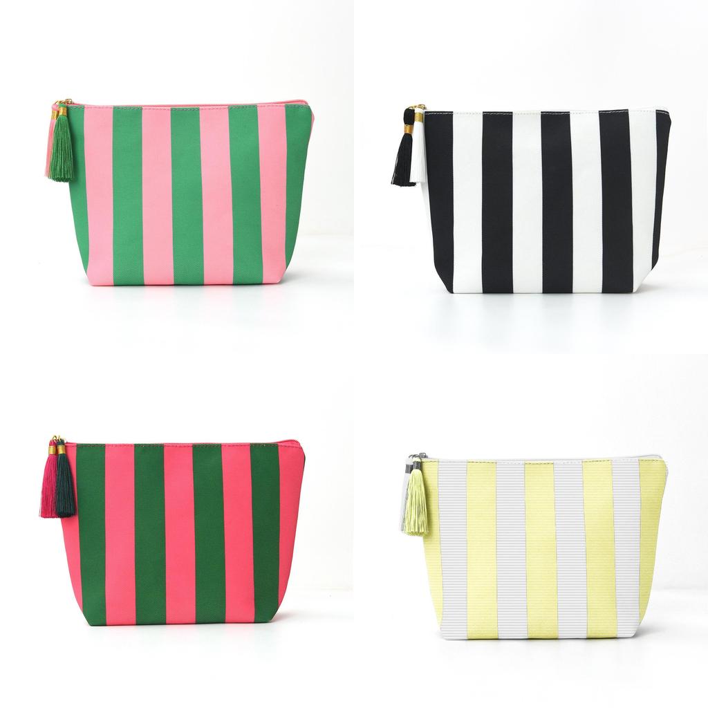 Modern Corduroy Makeup Bag With Large Capacity For Travel And Cosmetics Storage